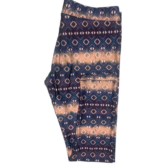 American Eagle Patterned “Live Your Life” Leggings L | Women’s Activewear - Picture 1 of 5